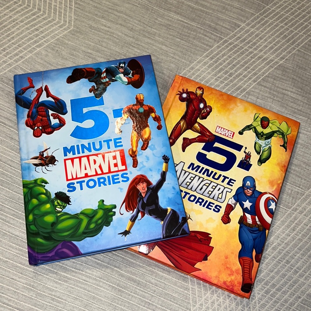 Two 5 Minute Marvel/Avengers books sold together